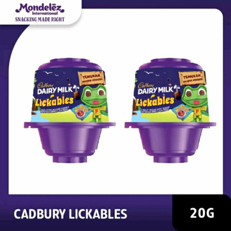 

LICKABIES/coklat/dairy milk/cadbury 20 gr