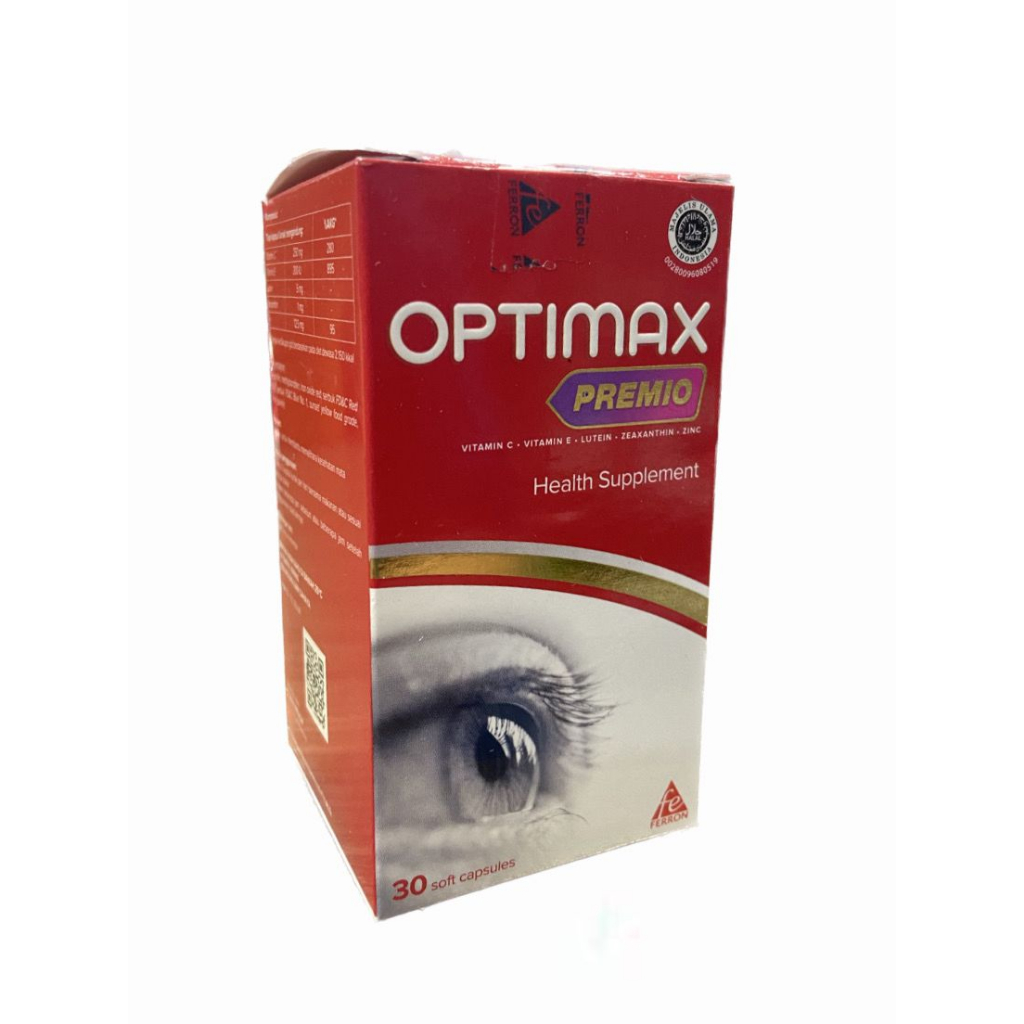 OPTIMAX PREMIO isi 30 Kapsul Membantu Memelihara Kesehatan Mata