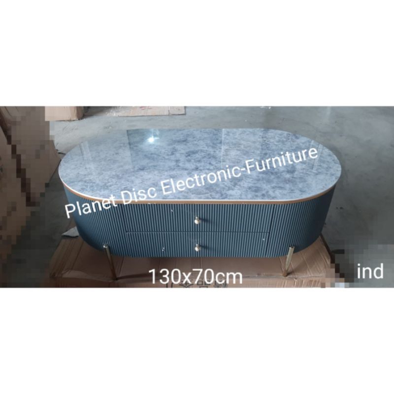 Meja Tamu Granit 130cm  Coffee Table  Meja Kopi  Meja Teras