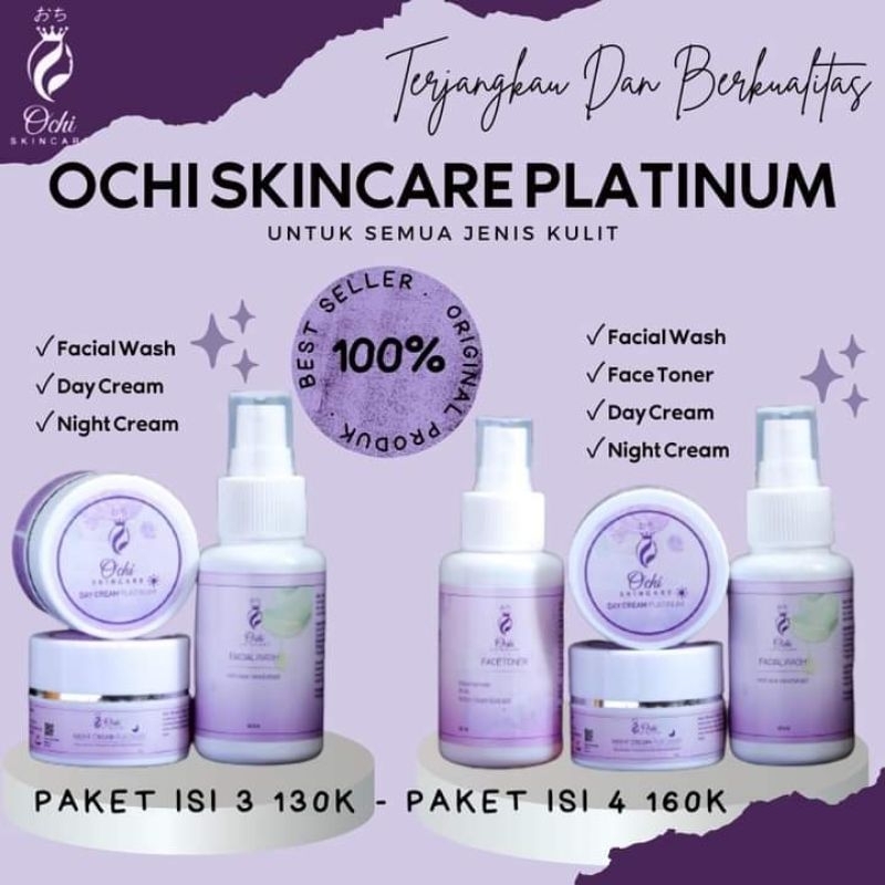 Ochi Skincare Platinum BPOM RI