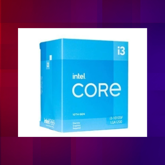 CPU PROSESOR INTEL LGA 1200 GEN 10 i3-10105F Box