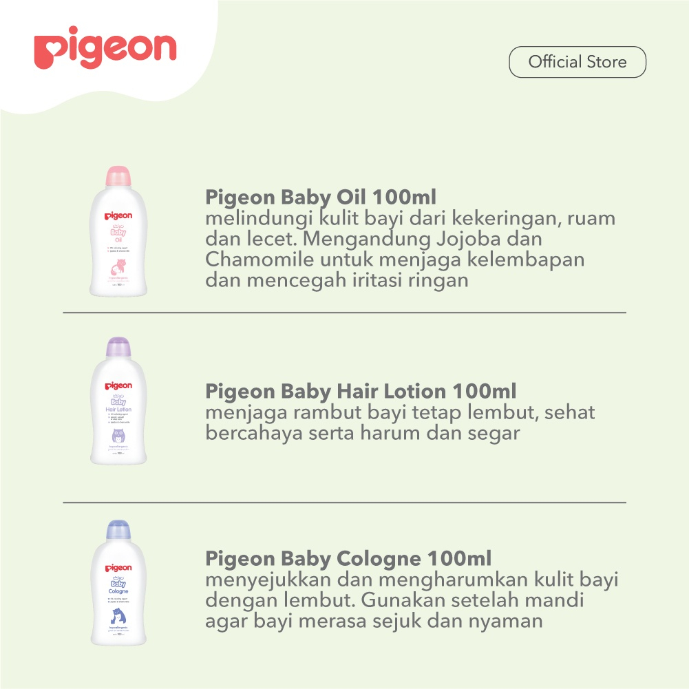 PIGEON Toiletries Gift Set | Paket Perlengkapan Mandi Bayi