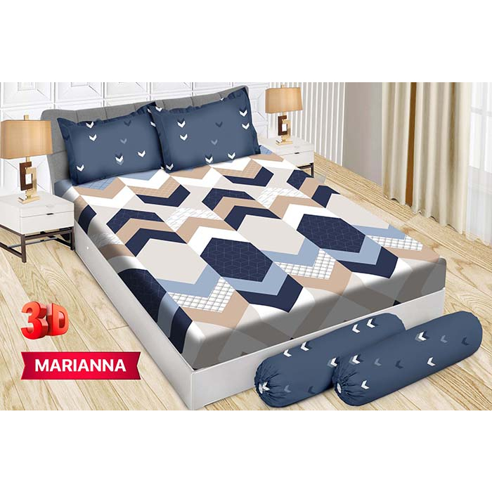 Ss Sprei Bonita 180 B4 180x200 Motif Marianna UTUH