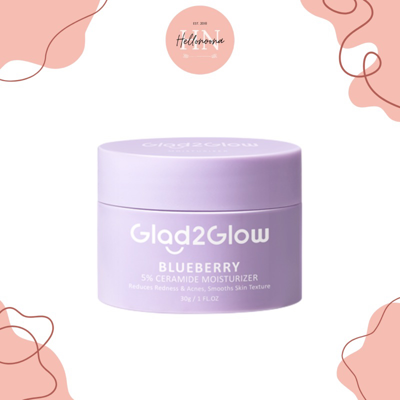 GLAD2GLOW Blueberry 5% Ceramide Moisturizer