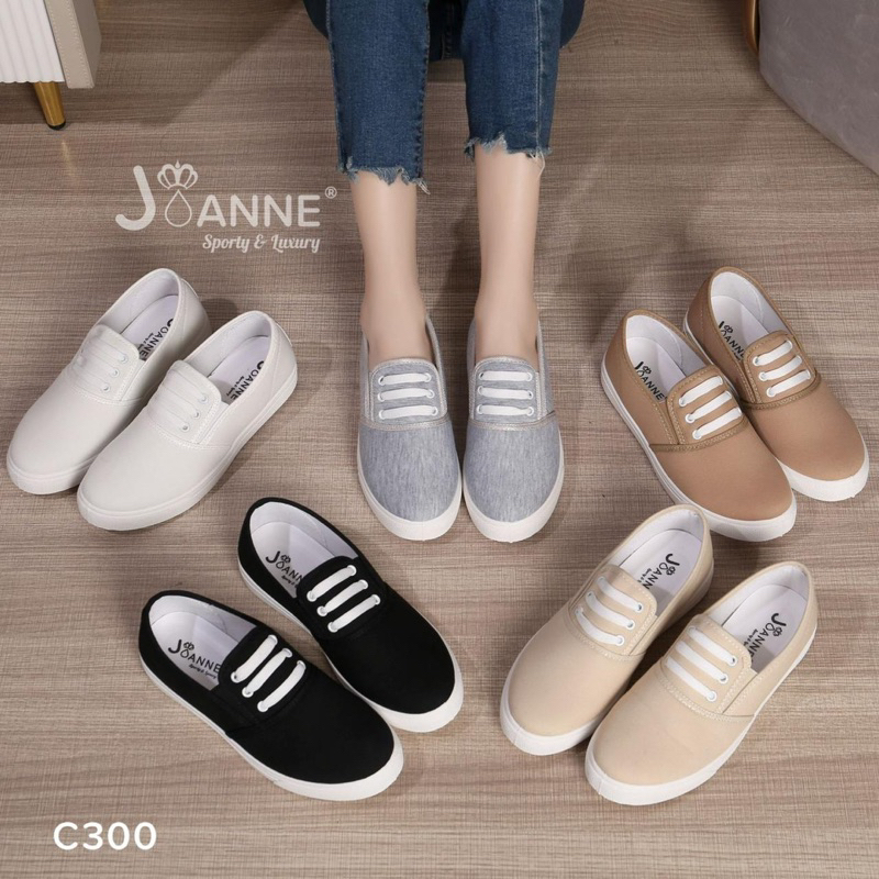 JOANNE Casual Flyknit Sneakers Shoes C300 [ORIGINAL BRAND]