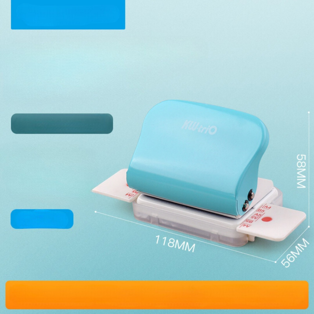 

[LBS] Puncher Perforator KW-Trio 99H9 A4 A5 Pembolong Kertas 20 26 30 Lubang DIY Binder Holder 5 Lubang