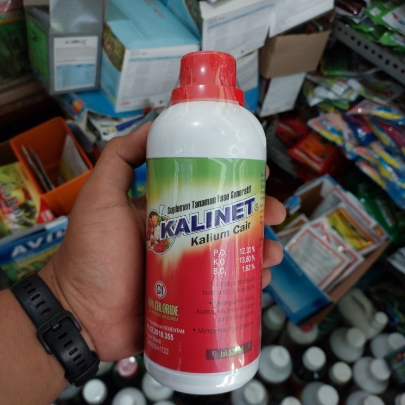 KALINET 500 ML KALIUM CAIR SUPLEMEN TANAMAN FASE GENERATIF