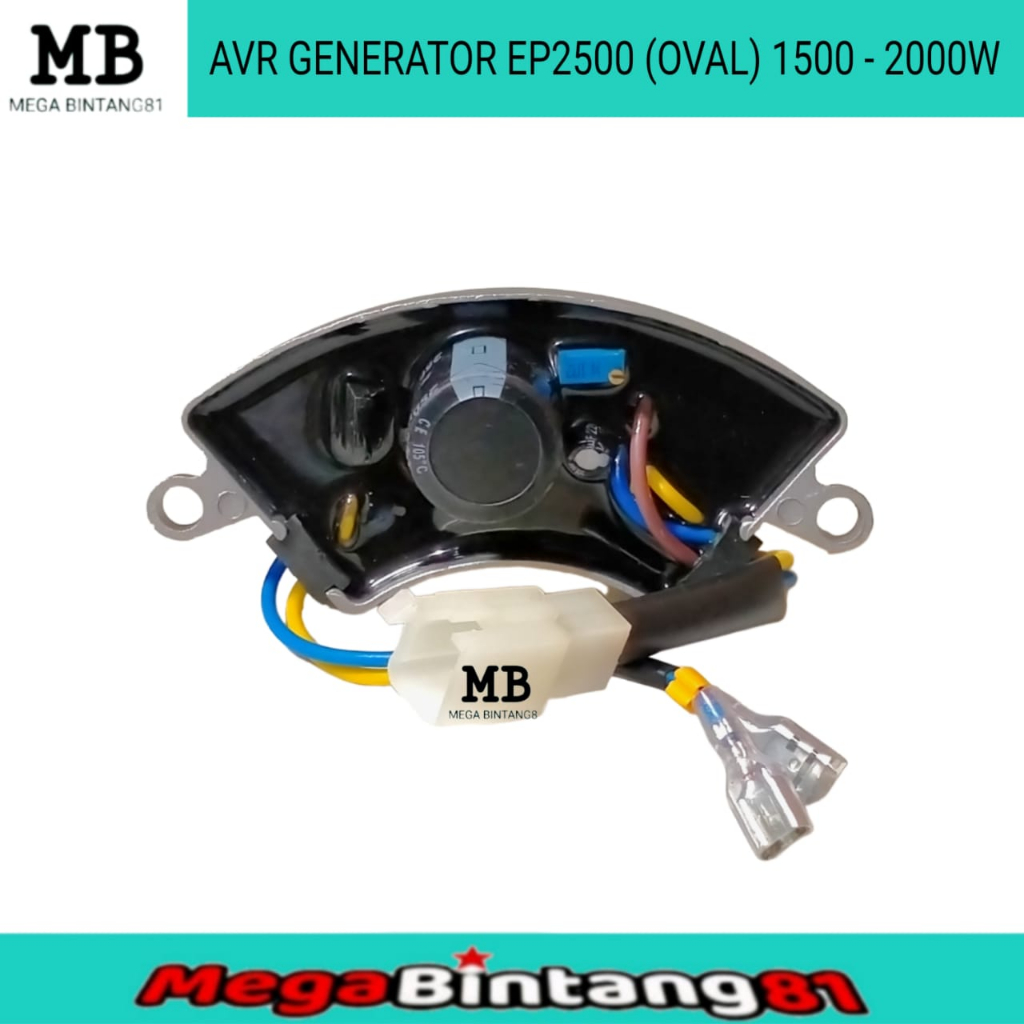 Avr genset AVR genset bensin 2500 oval 6 kabel generator genset 1000 - 3000 Watt OVAL