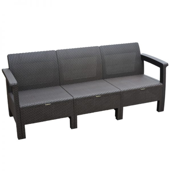 Sofa Rotan Napolly Plastik Kuat Softan 181 A3 Khusus Batam