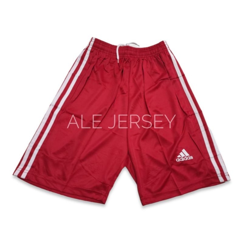 Celana bola apparel adidas merah grade ori