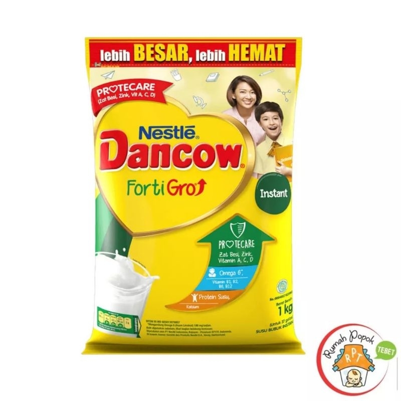 

Dancow FortiGro Instan 1000 g Dan Coklat 1kg