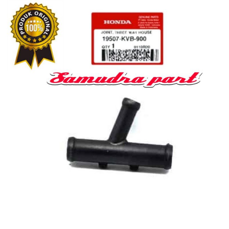 19507KVB900 selang T Radiator Vario 110 Sambungan Selang radiator Vario original