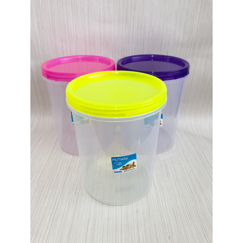 Toples 2 kg ulir drat  / toples serbaguna / toples kue / toples kerupuk / sealware ulir 2kg