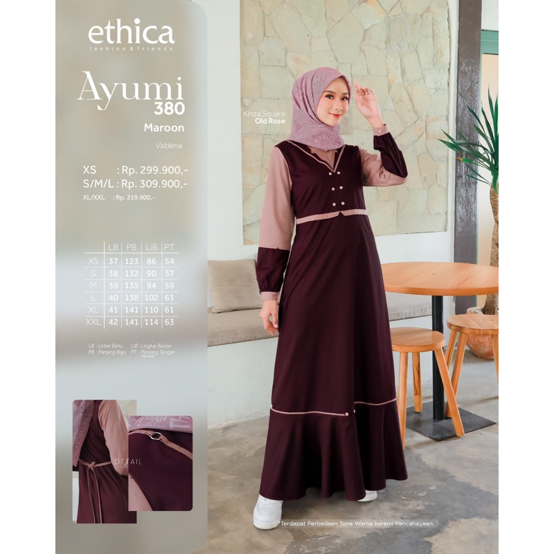 Gamis Ethica Ayumi 380