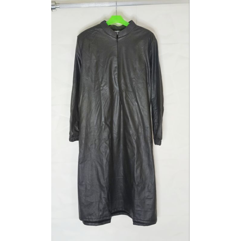 Tunik Leather / Tunik Kulit / baju pesta/gaun