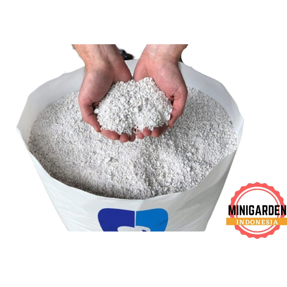 MEDIA TANAM HIDROPONIK PERLITE 250 GRAM import jepang 3 - 8 mm media sekulen kaktus telur reptil