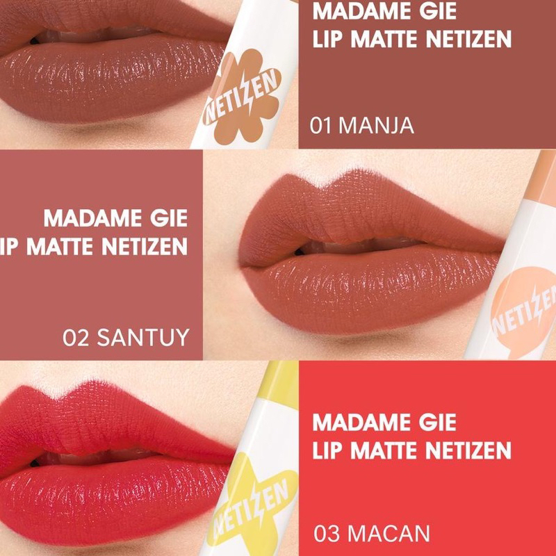 Madame Gie Netizen Lip Matte