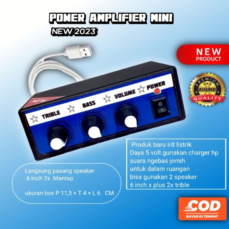 power amplifier mini  MODEL 2023 DAYA 5 VOLT