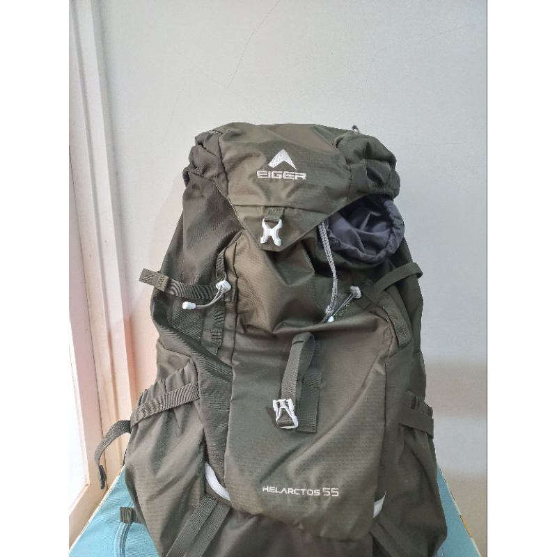 [Preloved] Tas Gunung Carrier Eiger Helarctos 55 L