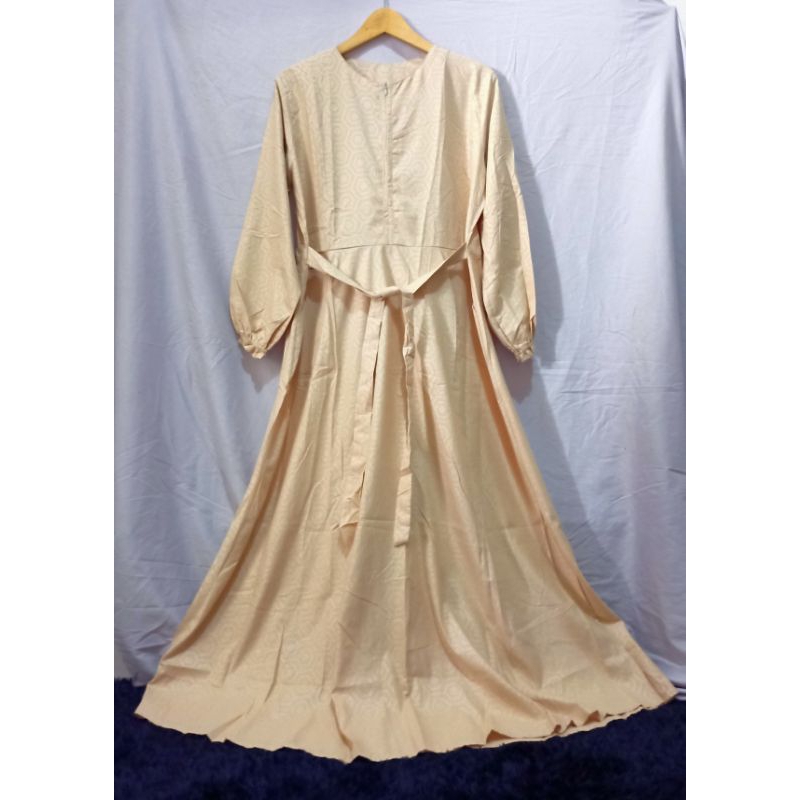 sale gamis embos fit XL gamis konveksi