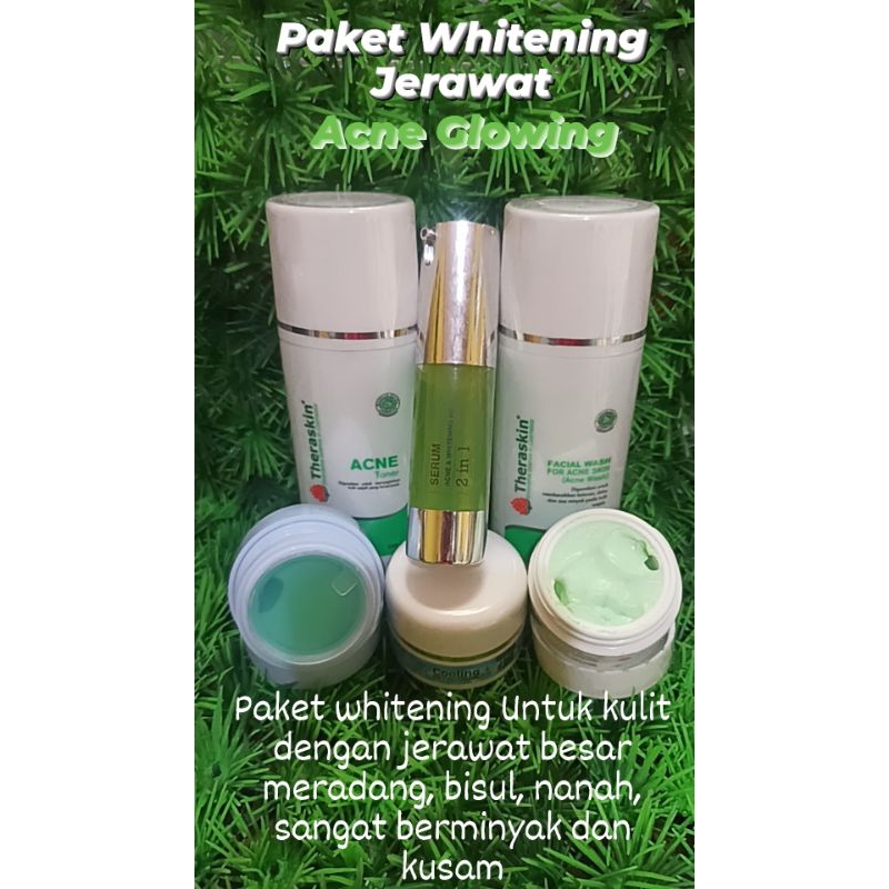 paket pemutih kulit jerawat bisul
