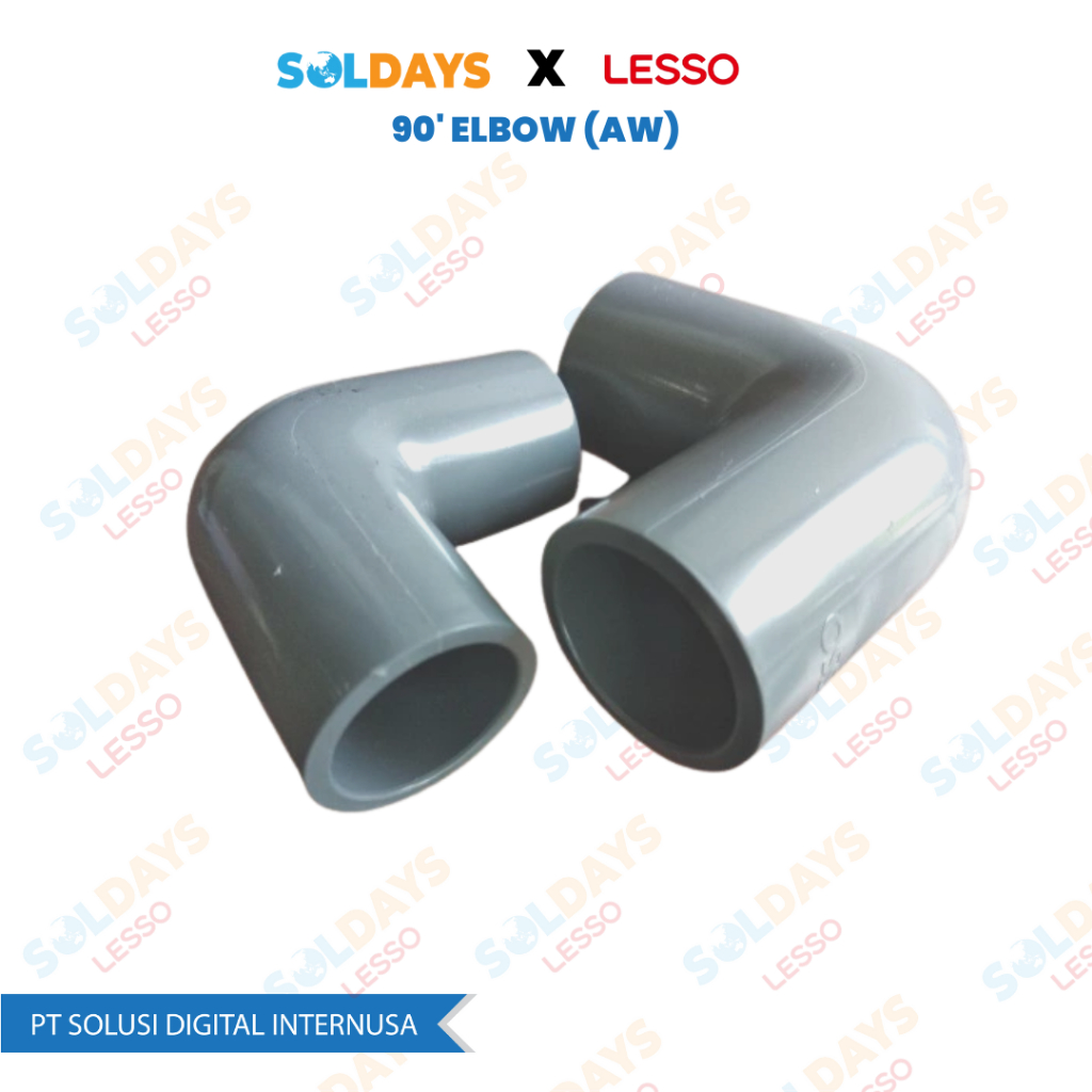 Lesso 90 inch Elbow (AW) 1-1/4 inch / 90&quot; Elbow (AW) 1-1/4&quot; / PVC Fittings