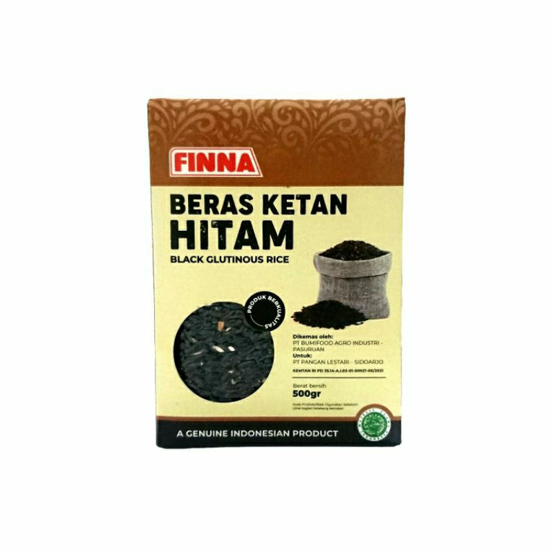 

Finna Beras Ketan Hitam 500gr