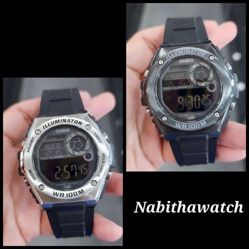 Jam Tangan Casio MWD-100H New 100 Original Garansi Resmi