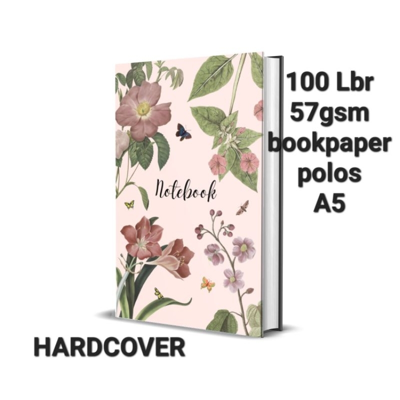 

NOTEBOOK A5 hardcover ISI POLOS Buku catatan jurnal Bookpaper
