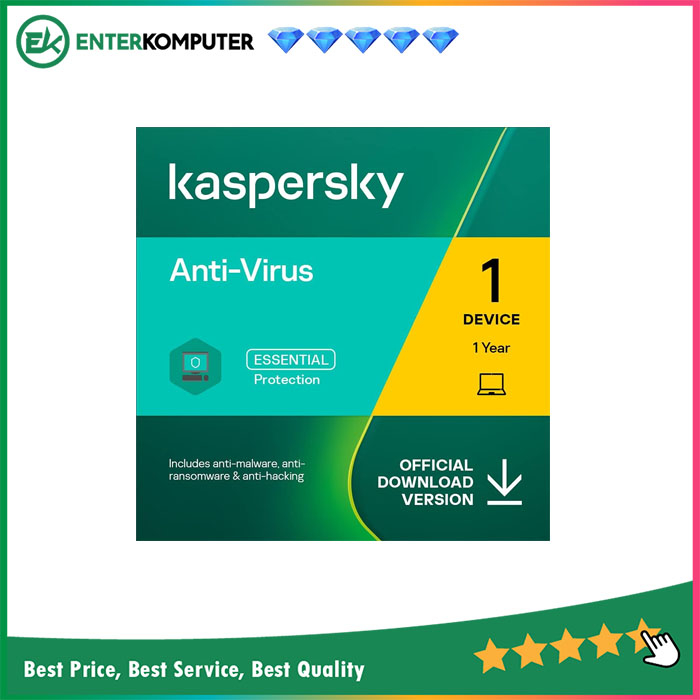 Kaspersky Antivirus 2023 - 1 User