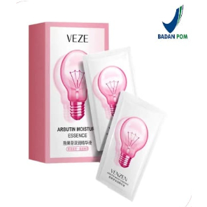 BPOM Veze Whitenning Essence Pemutih Pelembab Lampu Bohlam 2 ml merah CJR