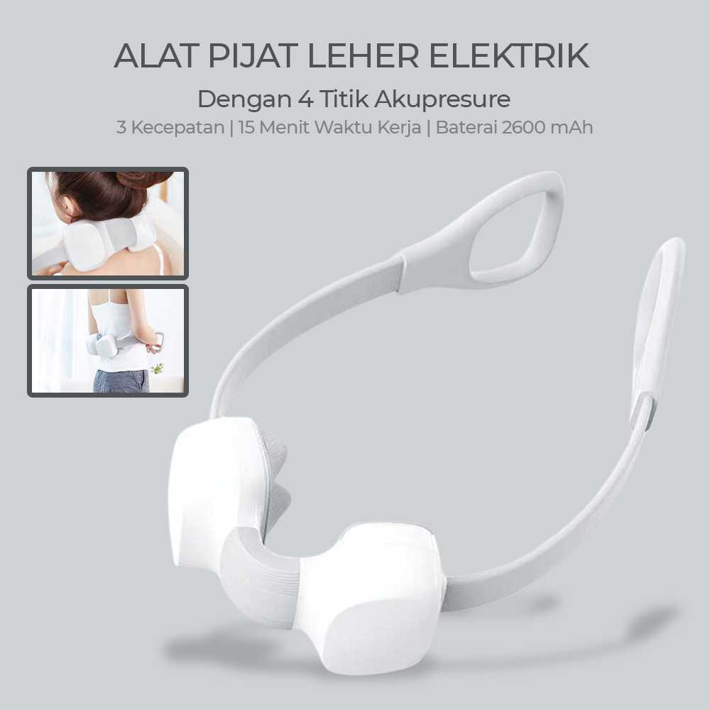 MINI Shiatsu Neck Massager Alat Pijat Leher Elektrik - M1