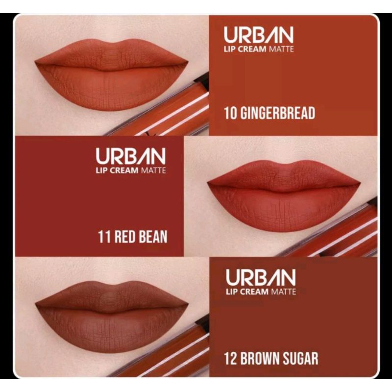 Lipstik ZENCOLOR Urban matte lipcream berkualitas