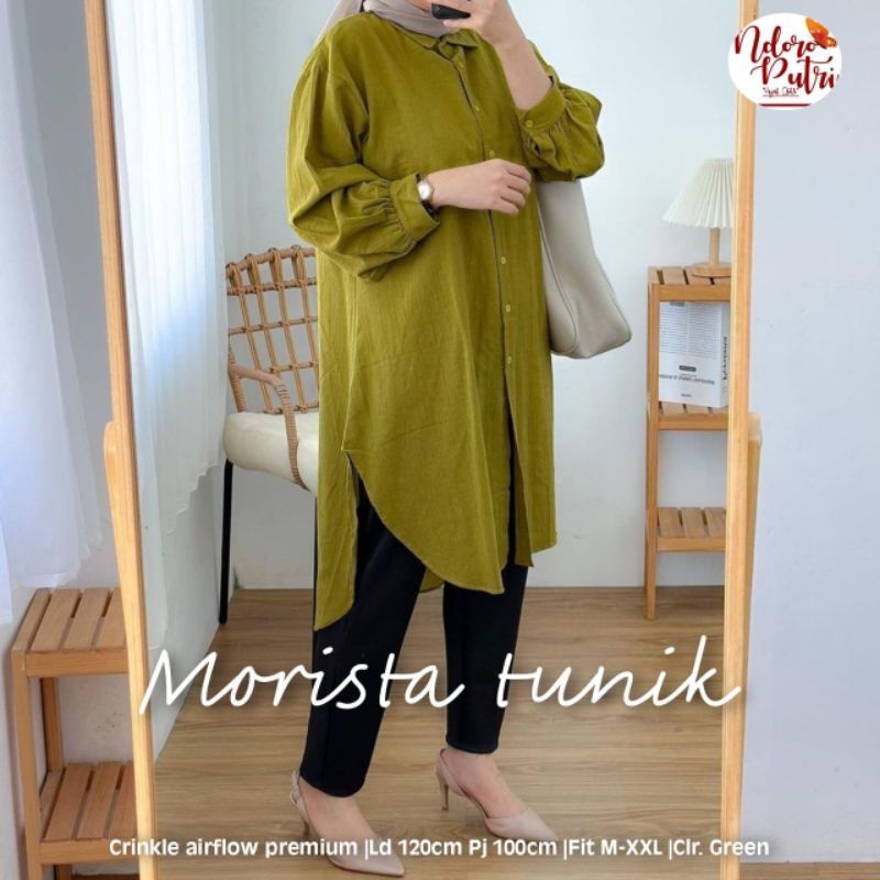 morista tunik green