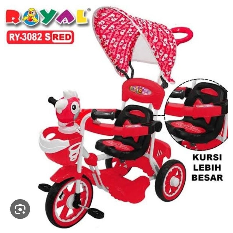 SEPEDA RODA TIGA ROYAL TIPE 1082//ROYAL TIPE 6580//ROYAL TIPE GAJAH