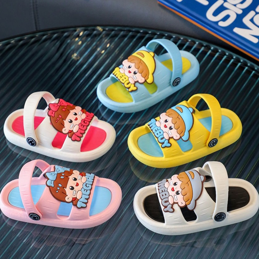 GLORYKIDZ 23SH21131 Sepatu Sendal Anak Perempuan Laki Laki Sandal Anak 1 Tahun - 5 Tahun bayi balita laki laki dan perempuan kartun karakter karet jelly import premium the boy the girl size 20 -31