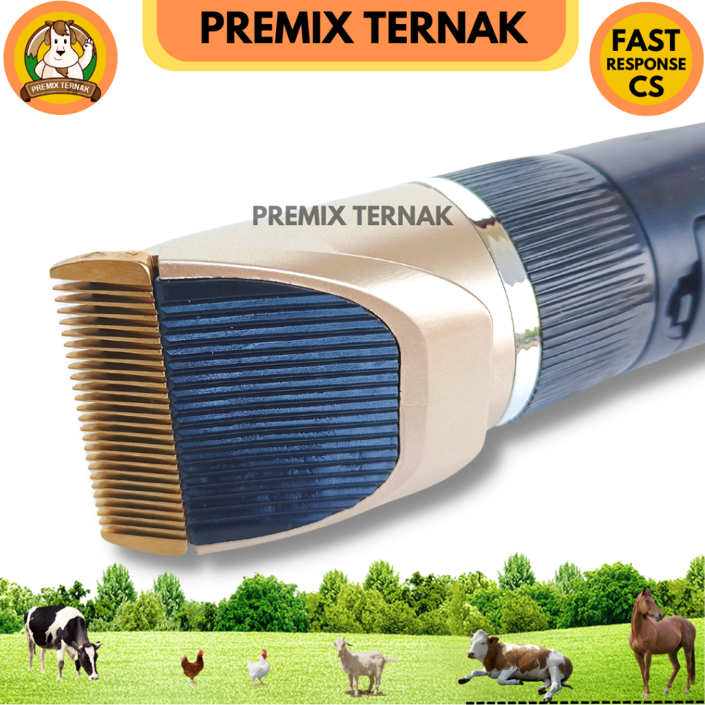 ALAT CUKUR CLIPPER GOLD BATERAI - Alat Cukur Hewan Anjing Kucing Kambing Domba