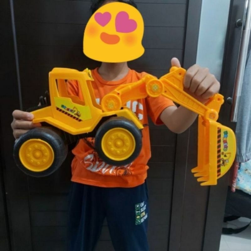 MAINAN EXCAVATOR JUMBO - TRUCK EXCAVATOR JUMBO MOBIL MOBILAN ANAK