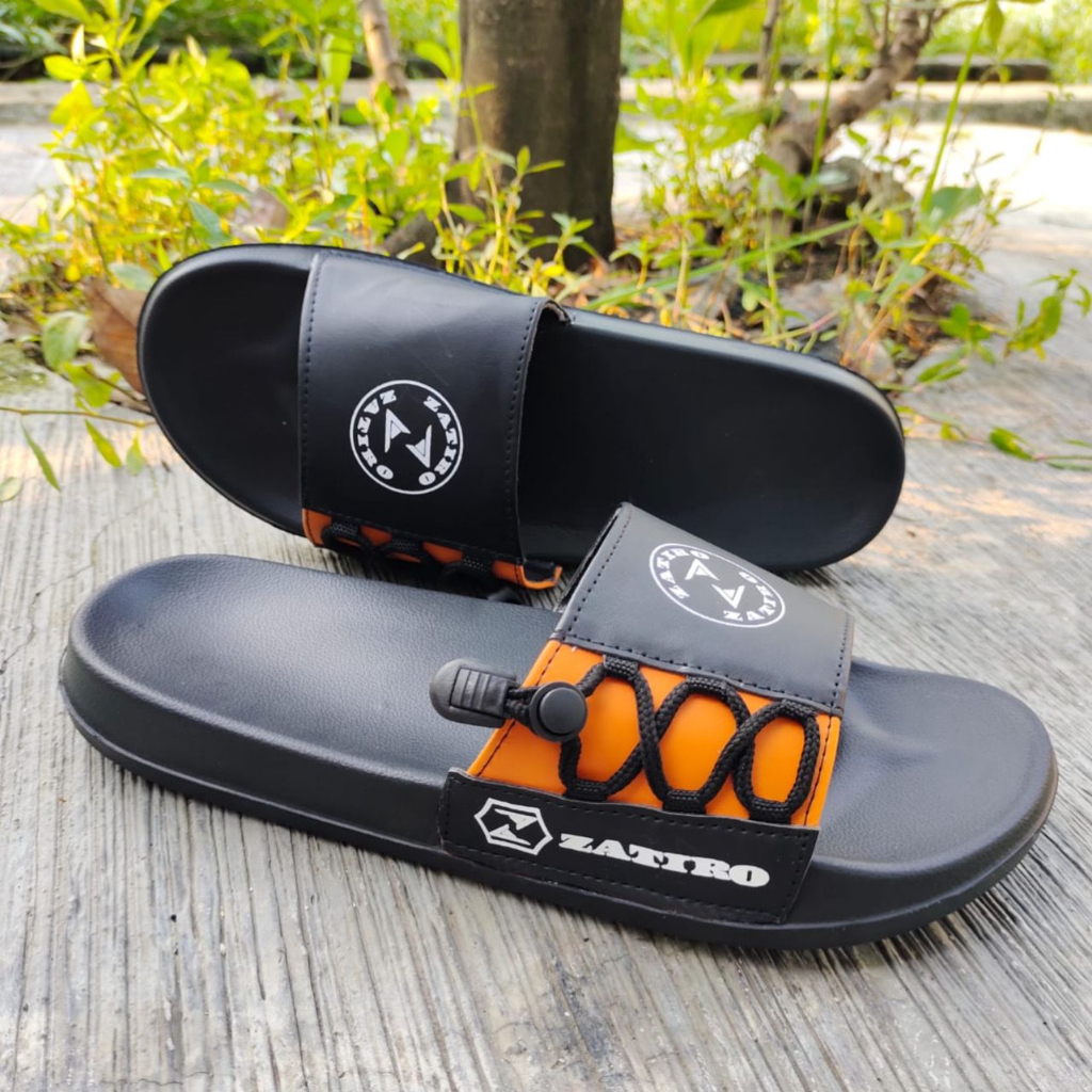 Sendal Pria Slop Selop Simple Mewah Limited Berkualitas Premium Terbaru UK 39 40 41 42 43  Best Seller Cowok Terlaris