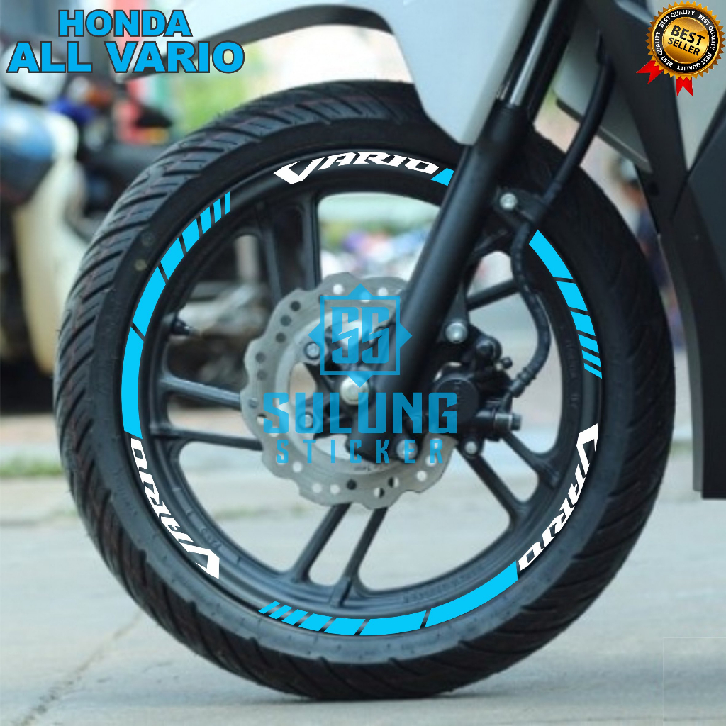 Stiker Lis Velg All Motor Honda Vario Cutting Sticker Termurah Variasi Asesoris Terbaru