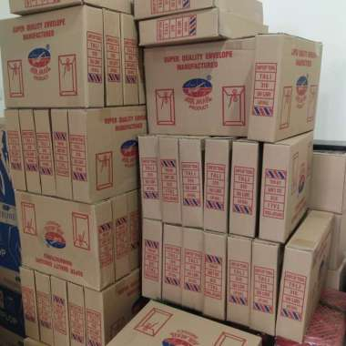 

Amplop Coklat Tali 310 Folio Airmail 1 Pack isi 50 Pcs