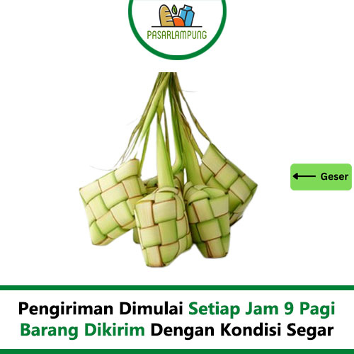 

Ketupat Daun Janur Perbungkus Isi 10 Pcs Pasar Lampung