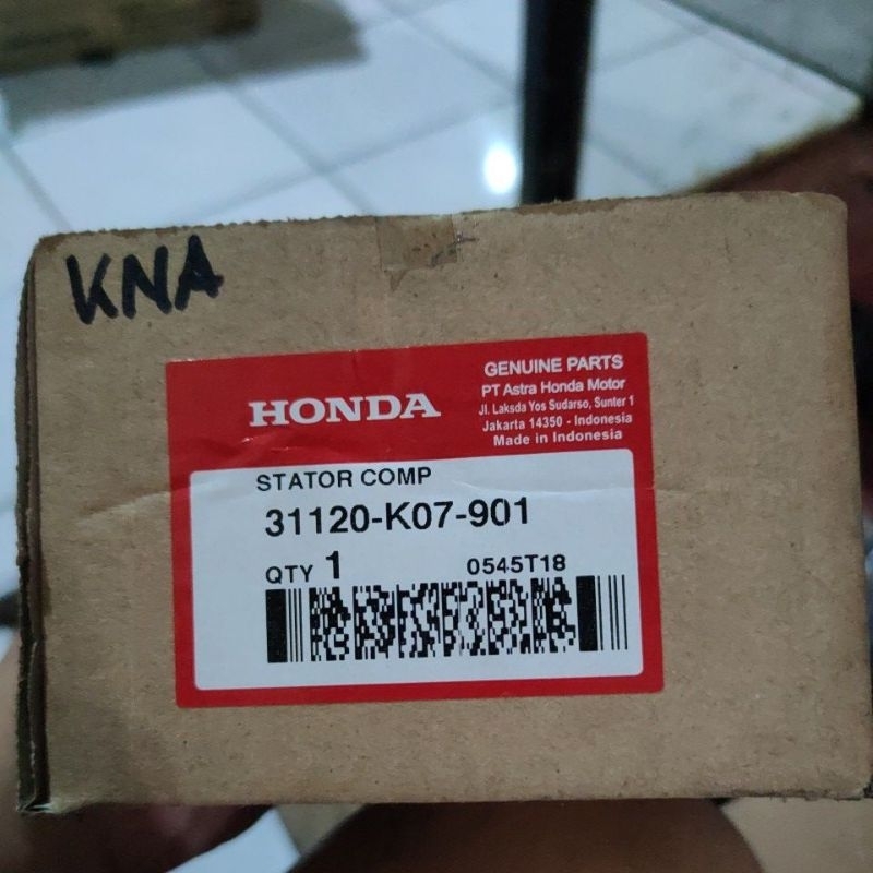 Spull assy AHM Blade. kode 31120-K07-901