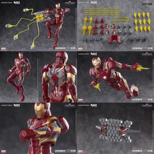 Morstorm X Eastern Model Plastic Model 1/9 Iron-Man Mark 46