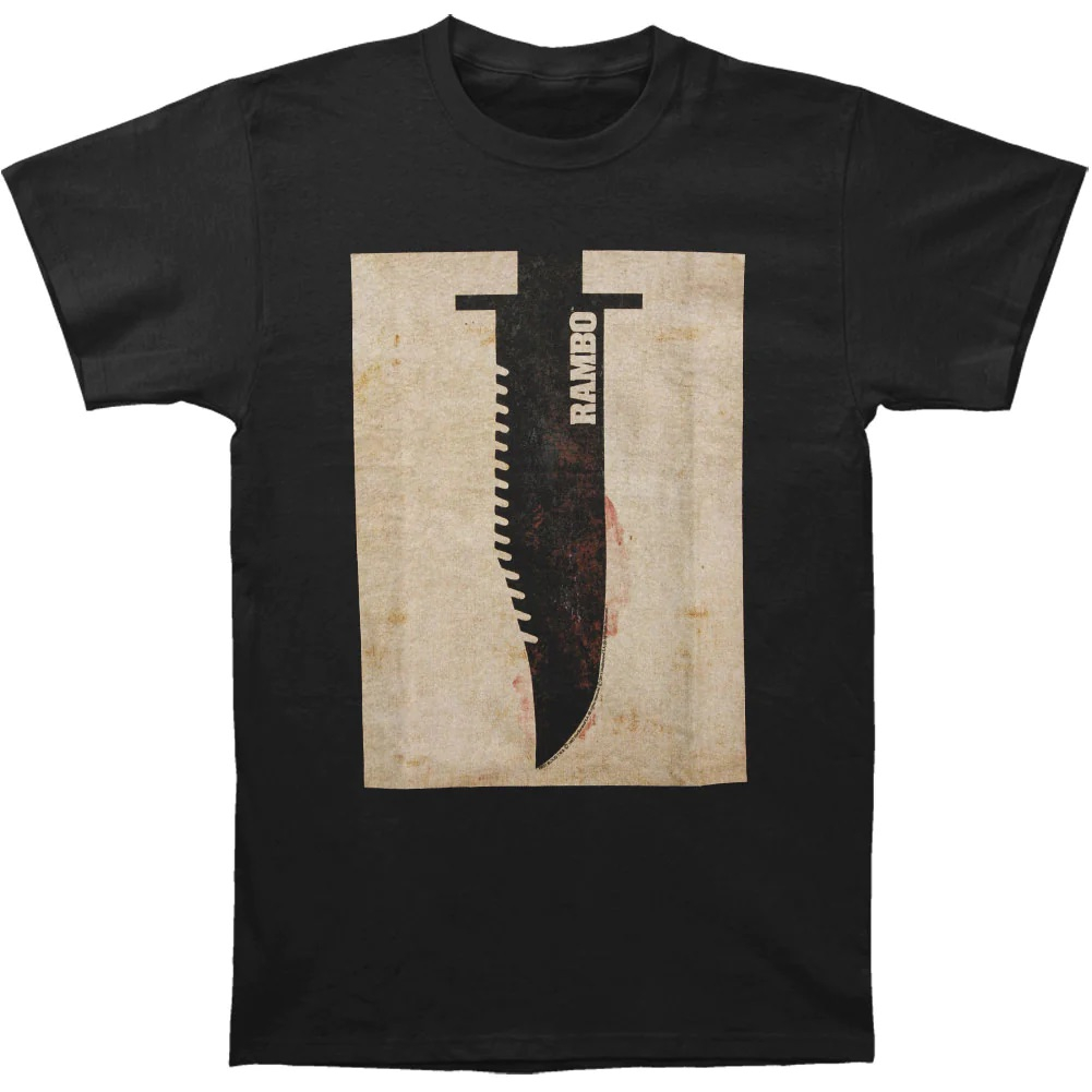 BAJU KAOS RAMBO Knife T-shirt