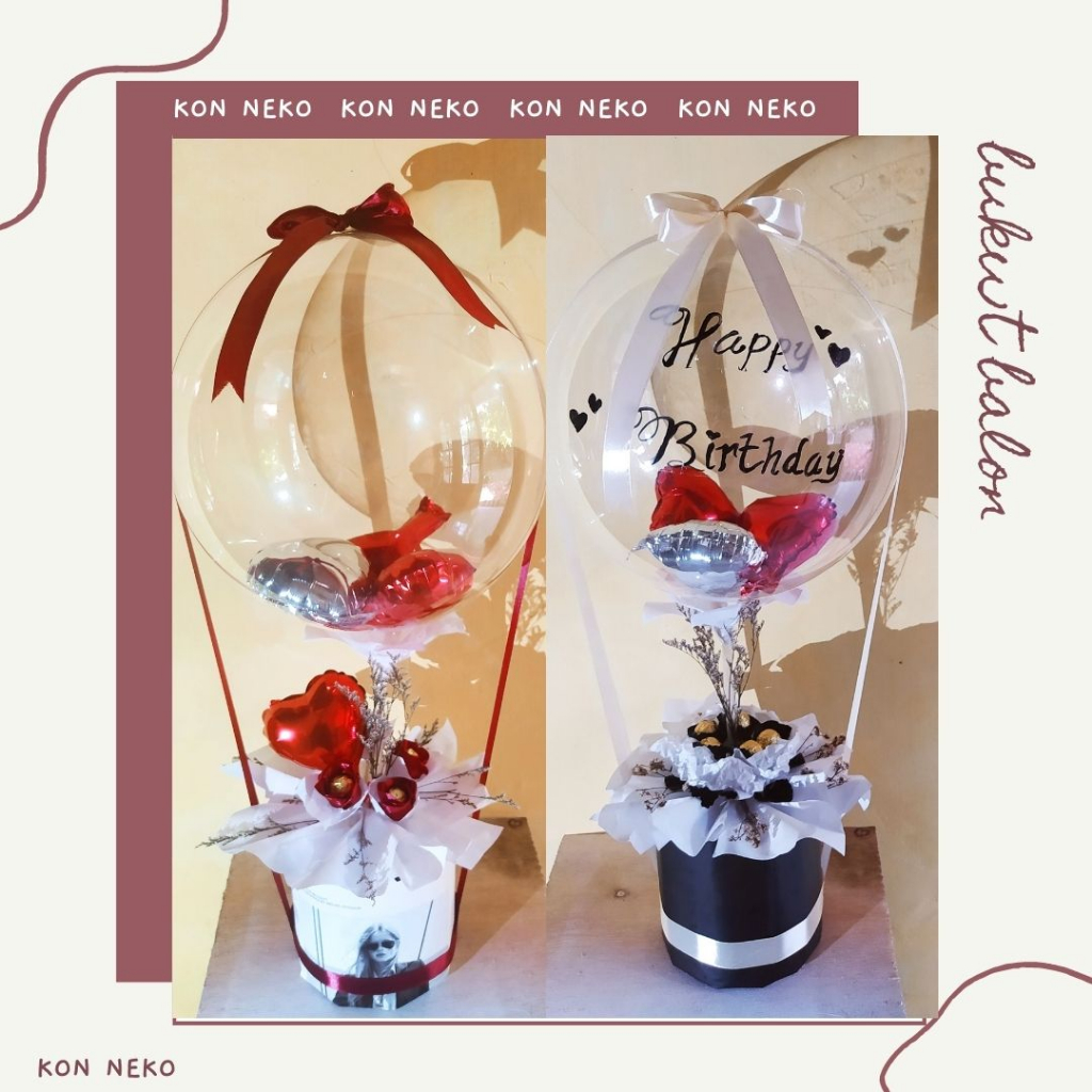 [BISA KIRIM HARI INI] Bucket Balon PVC Balon BOBO l Bucket Balon PAKET BUKET BALON PVC BELUM / SUDAH