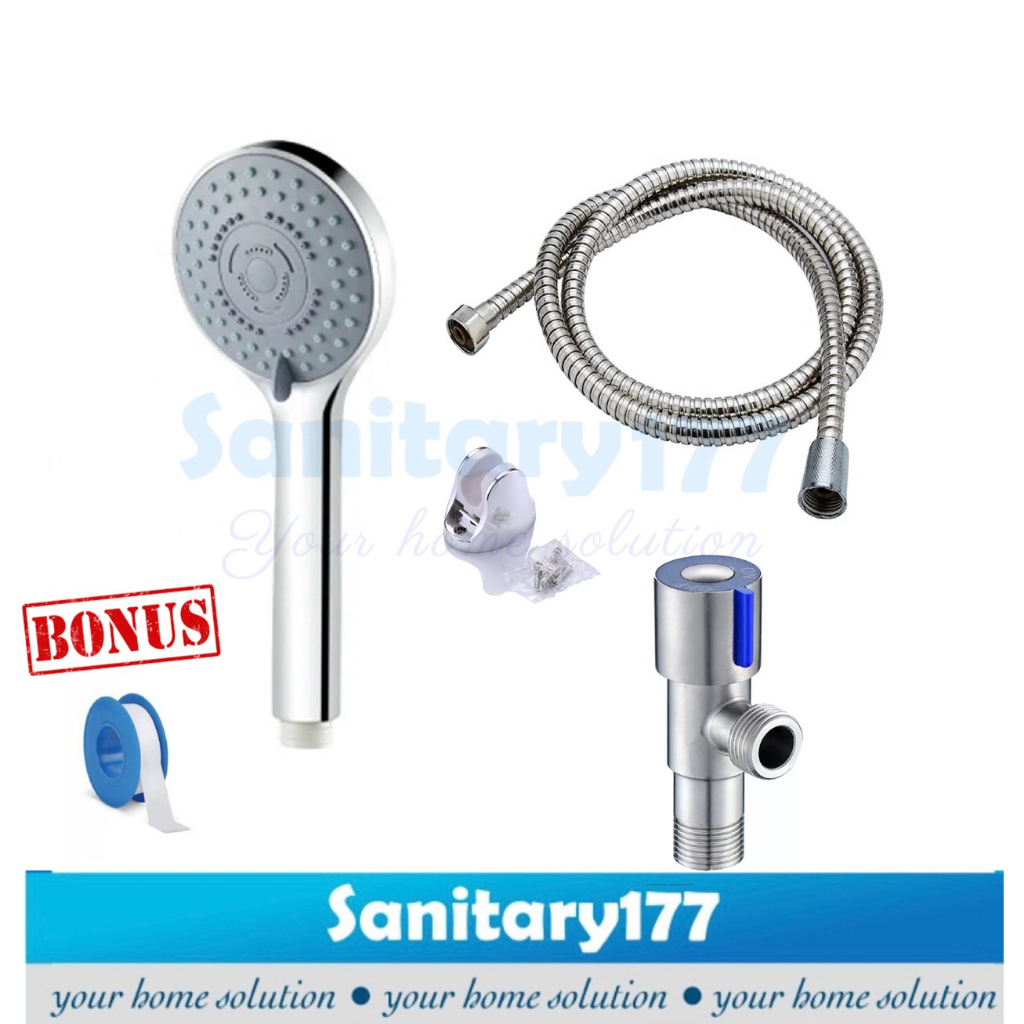 Handshower Gede Murah 5 fungsi 8110-Hand Shower  mandi set 5in1 semprotan mandi 5 in 1 JUMBO spray sower /P15