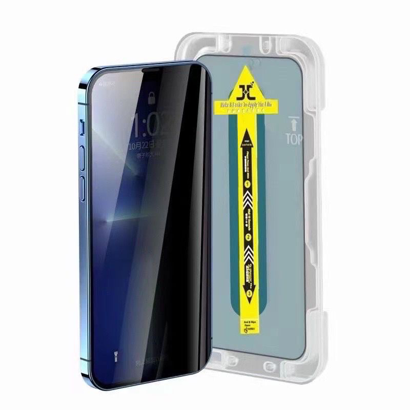 NEW! Premium Tempered Glass Anty Spy Privacy Superfit Ultrathin Autofit For iPhone 14 13 12 11 PRO MAX XR X XSMAX