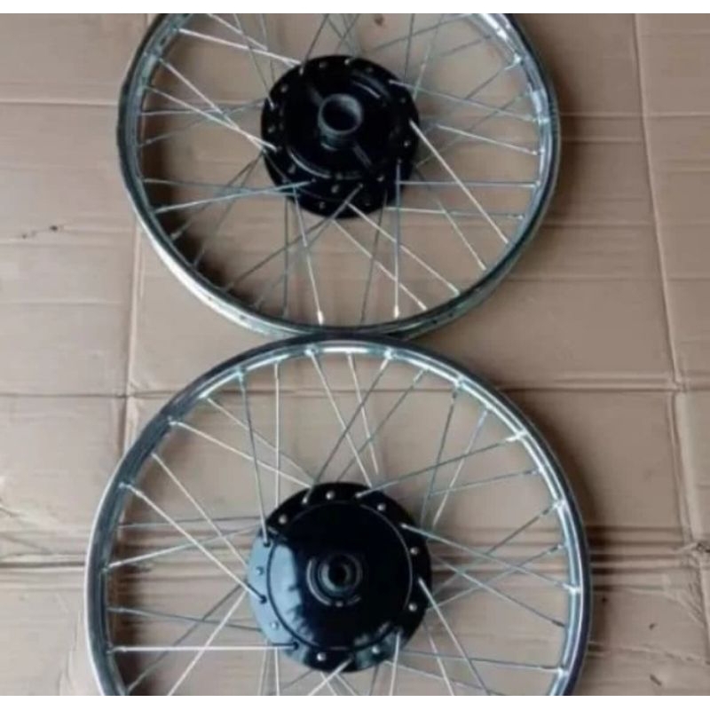 Velg set tromol jari-jari sepasang honda astrea grand/legenda/prima