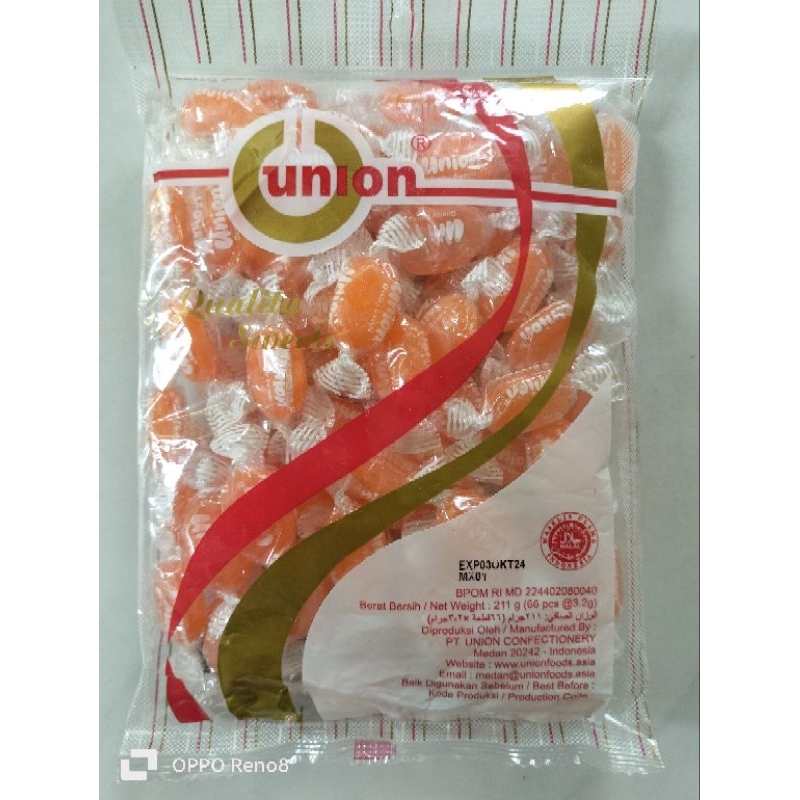 

Permen Union Kembang Gula Rasa Jeruk 1 Pcak Isi 66 Pcs